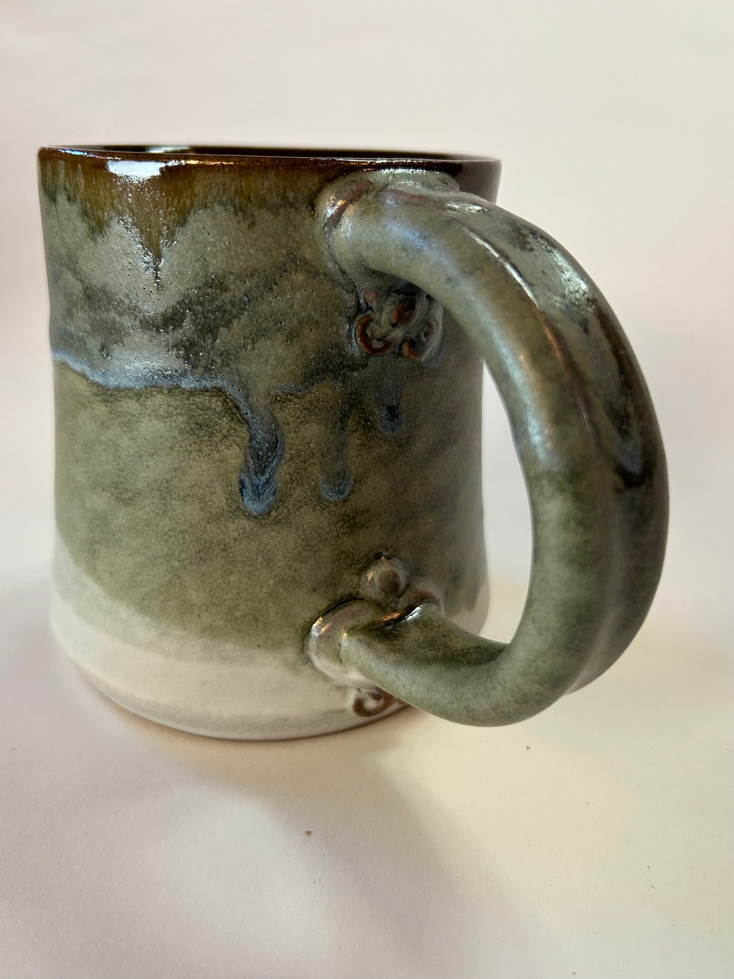 Sculpted Handle Mug